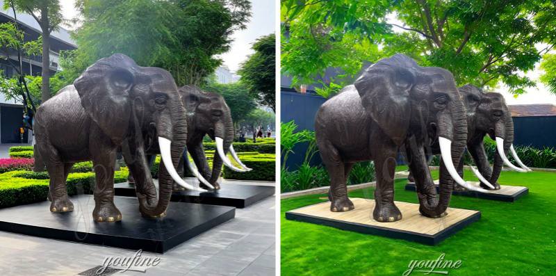 elephant sculpture for sale