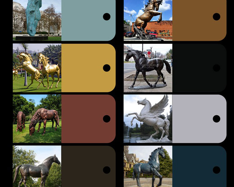 horse-statue-color-custom-service
