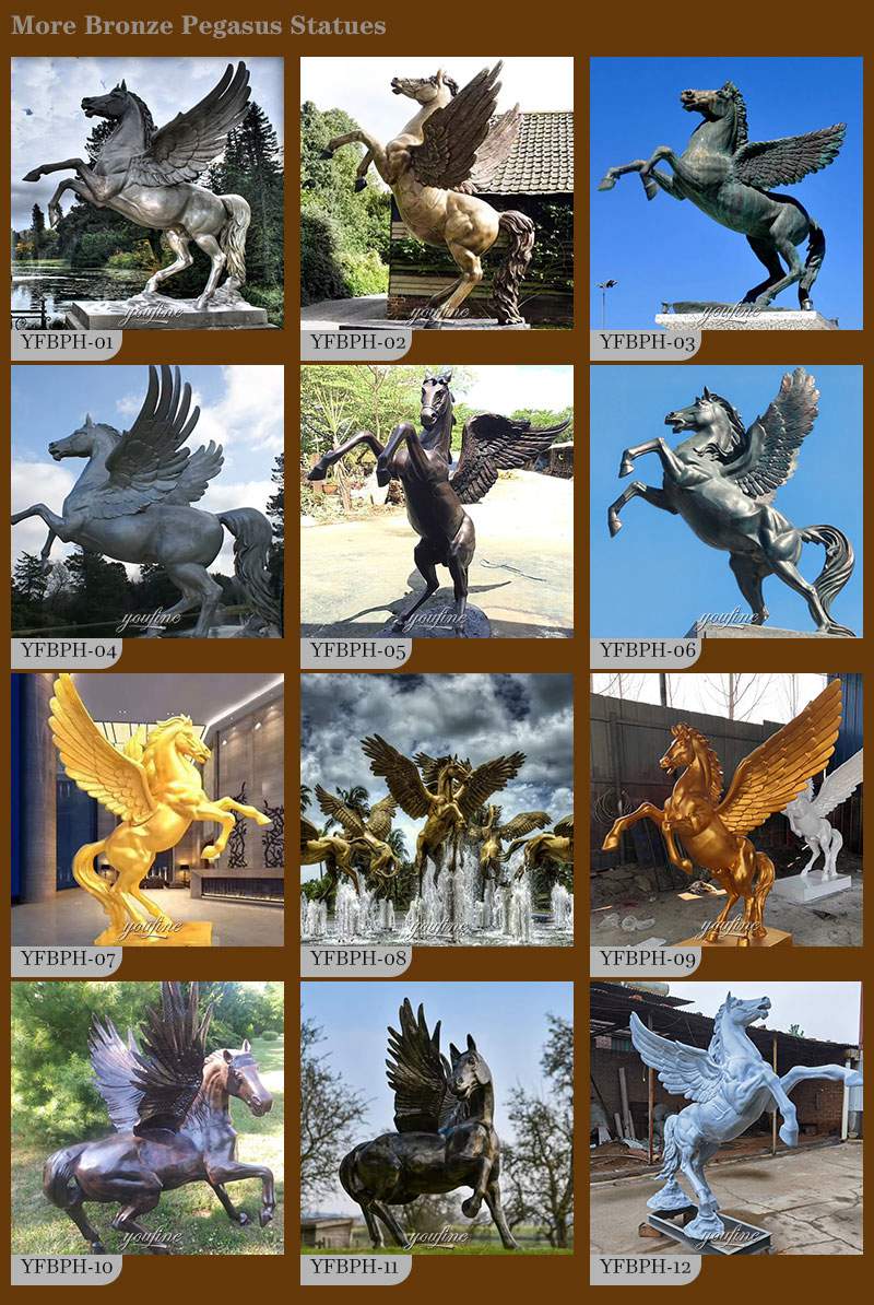 more-bronze-Pegasus-statue