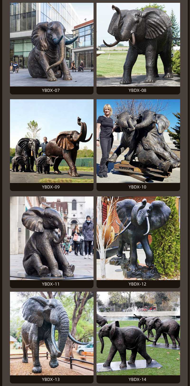 more bronze elephant statue for sale (3)