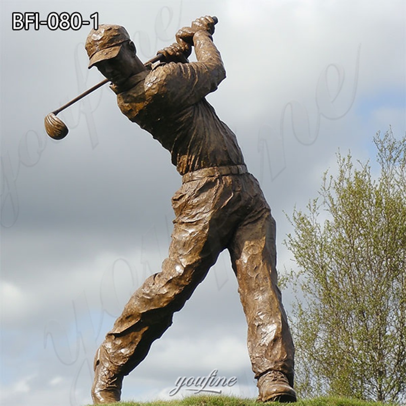 bespoke bronze golf statue (1)