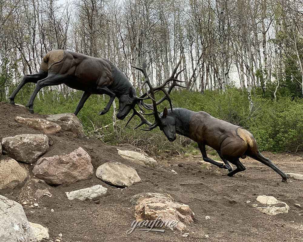 Fighting Deer Sculpture Feedback in May 2022