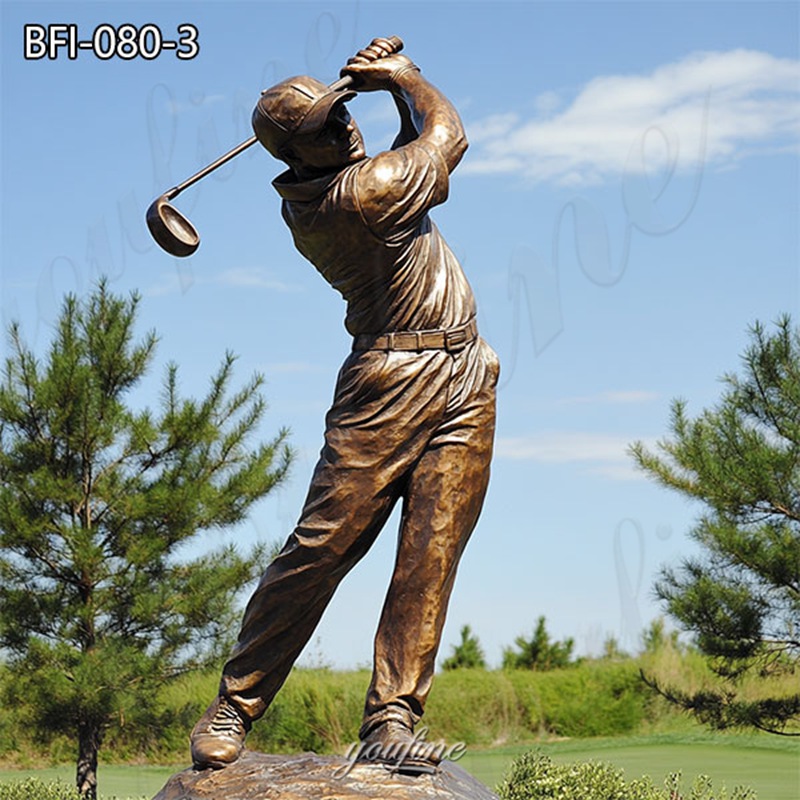 bespoke bronze golf statue (3)