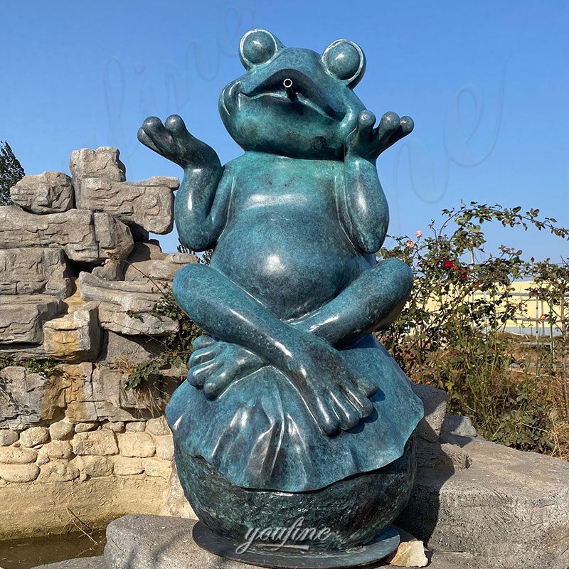 garden giant frog statue (1)