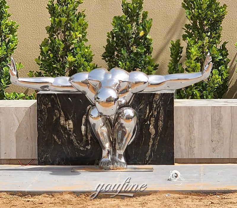 stainless steel diving man sculpture feedback 1