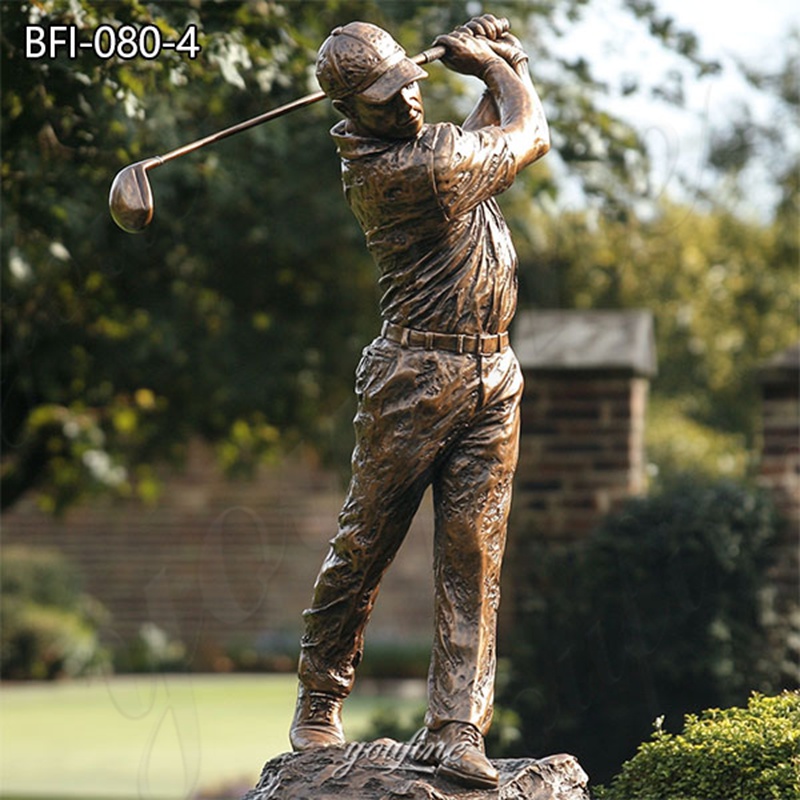 bespoke bronze golf statue (4)