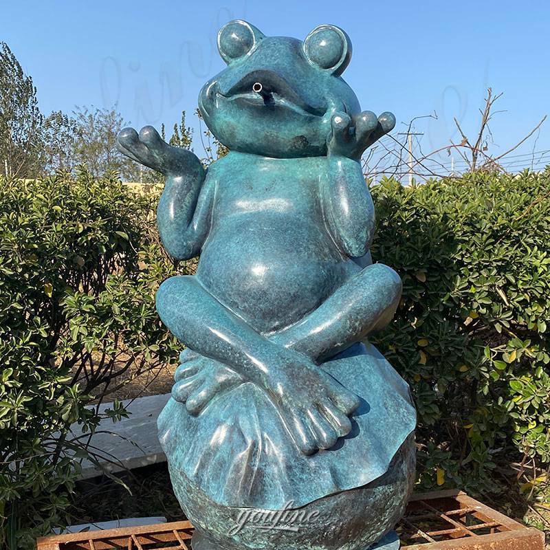 garden giant frog statue (2)