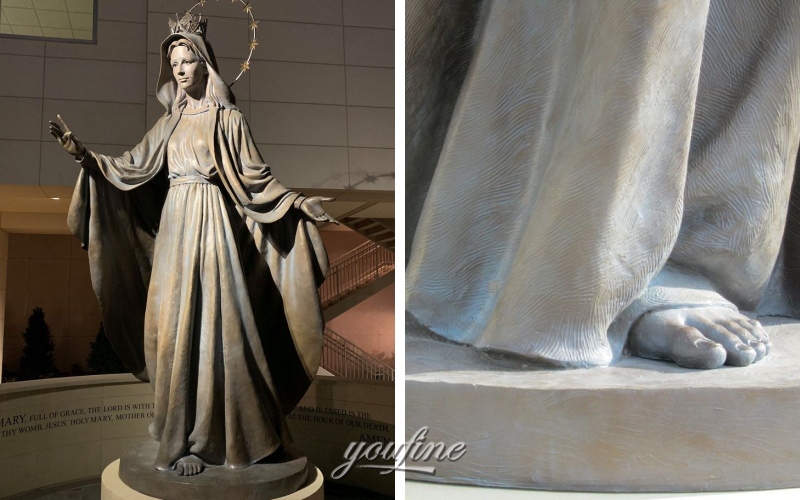 mary queen of heaven statue (4)