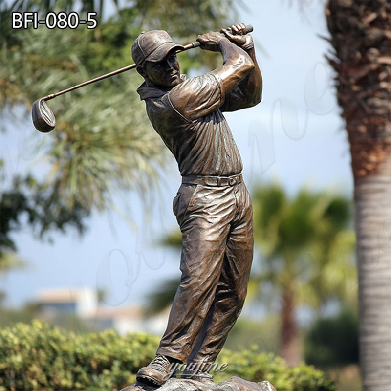 bespoke bronze golf statue (5)