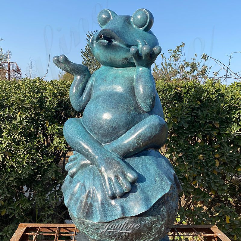 garden giant frog statue (4)