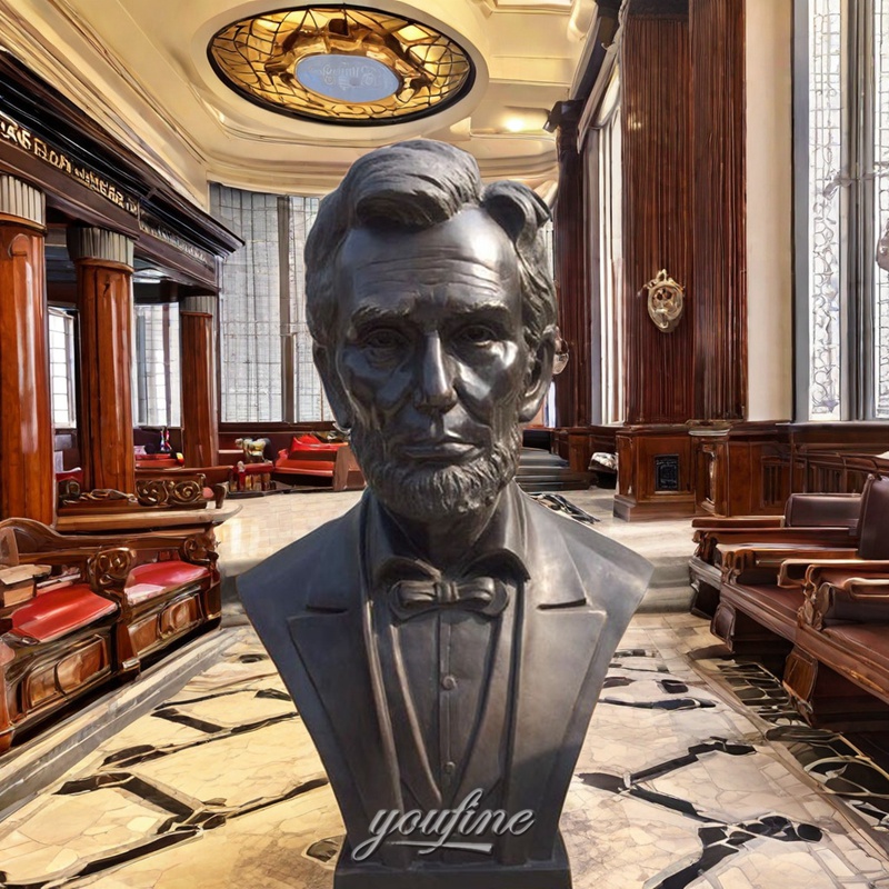 custom president bronze lincoln bust (2)