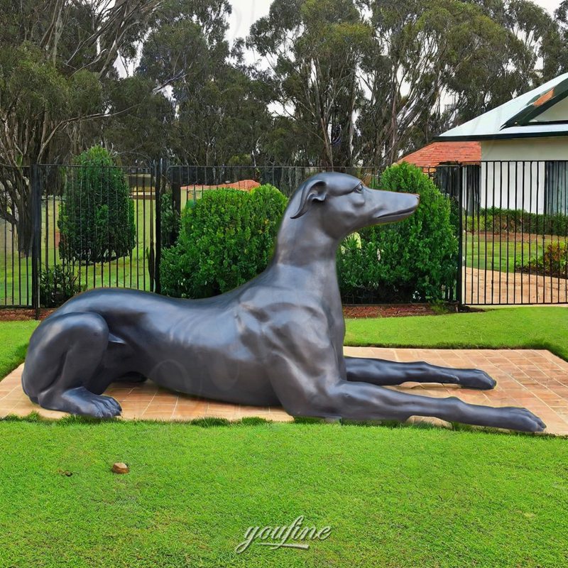 bronze doberman pinscher statue (5)