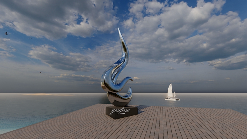 Abstract Sculpture Seaside Decor 