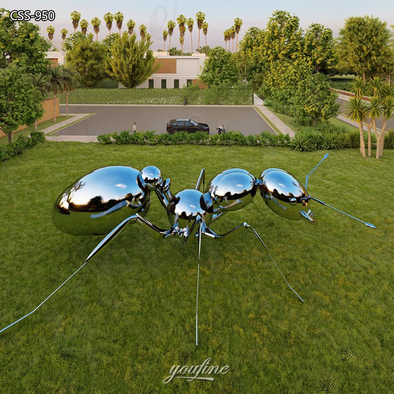 metal ant statue