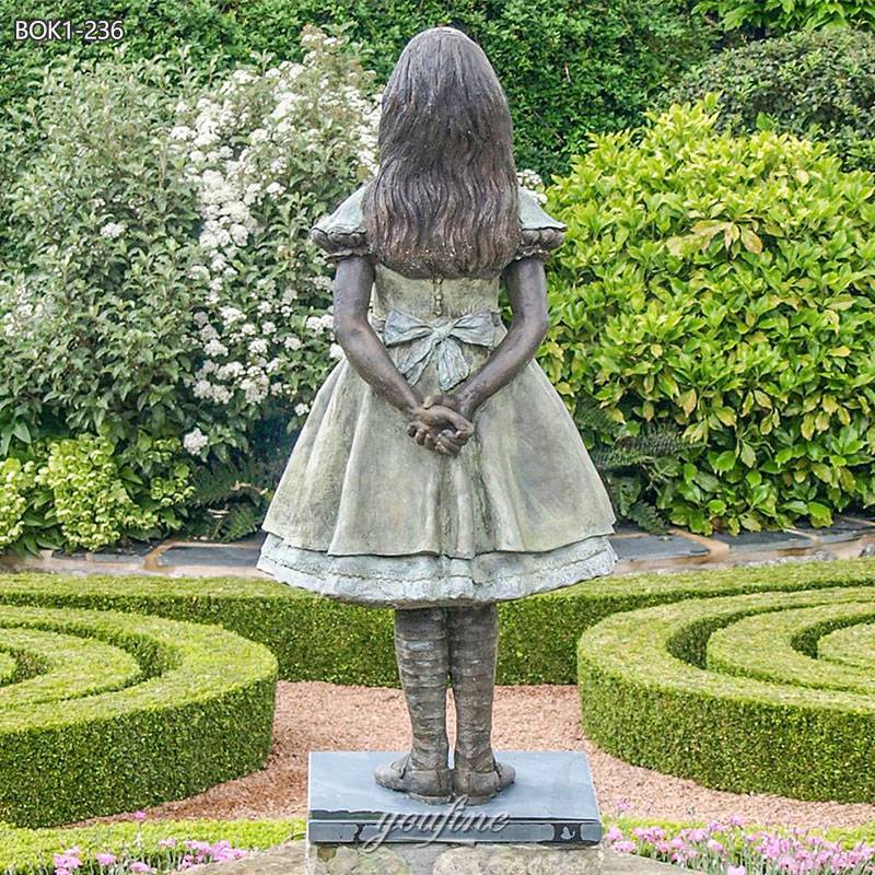 Alice in Wonderland Garden Sculpture