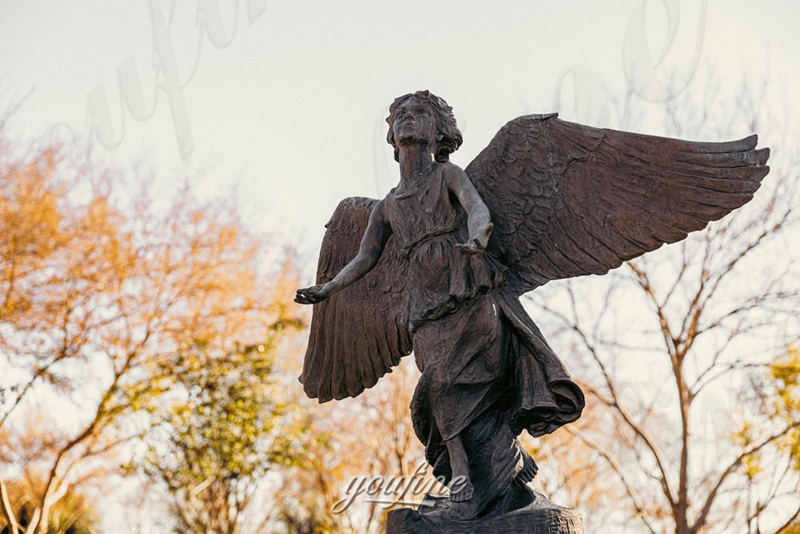 outdoor garden angel of hope statue