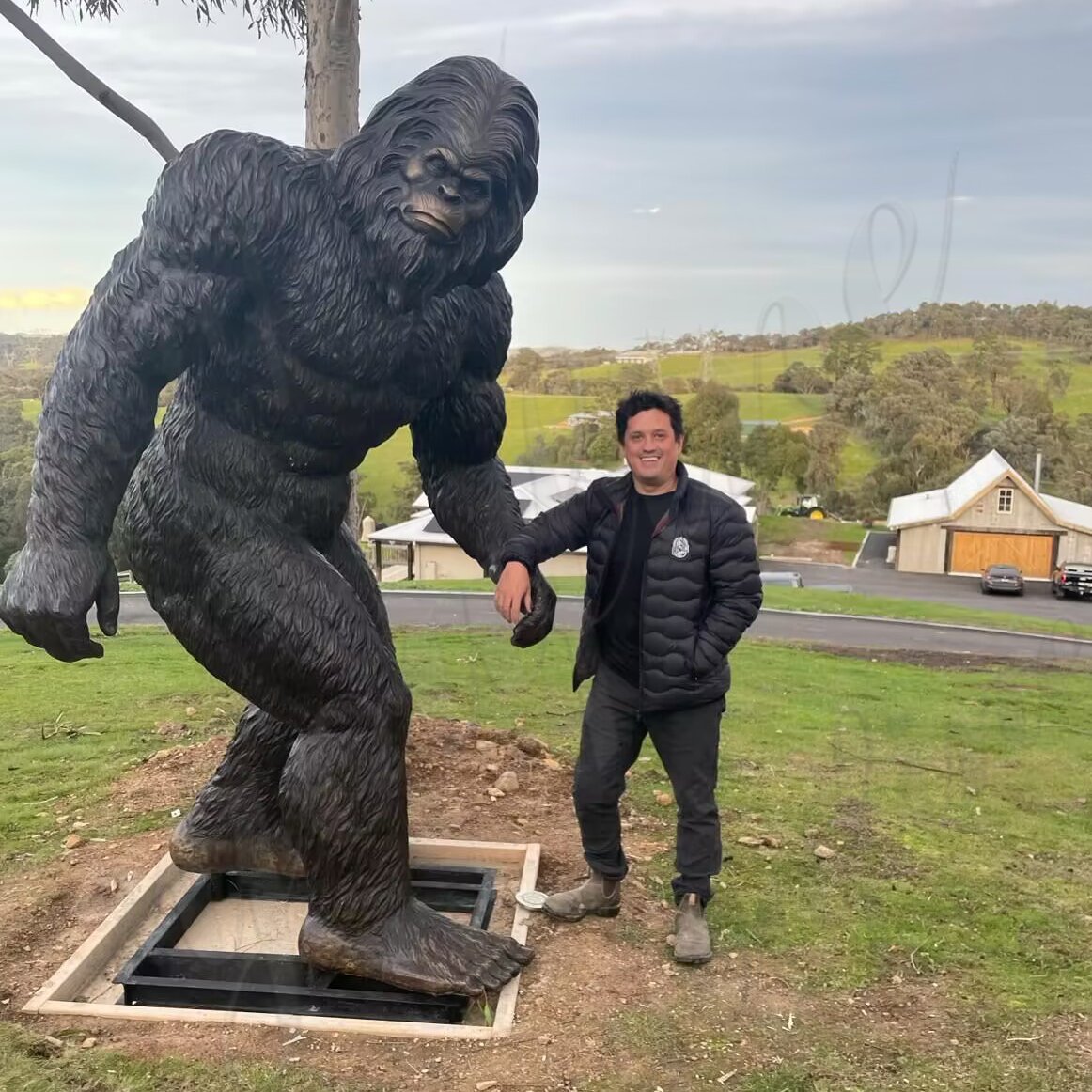 bronze bigfoot statue feedback