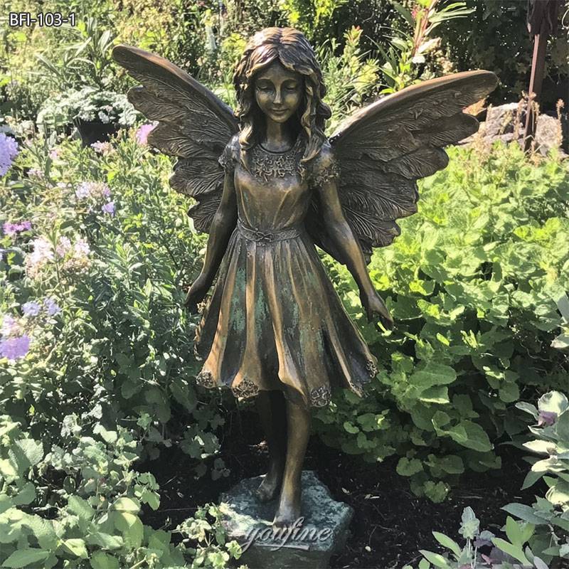 bronze large fairy statues