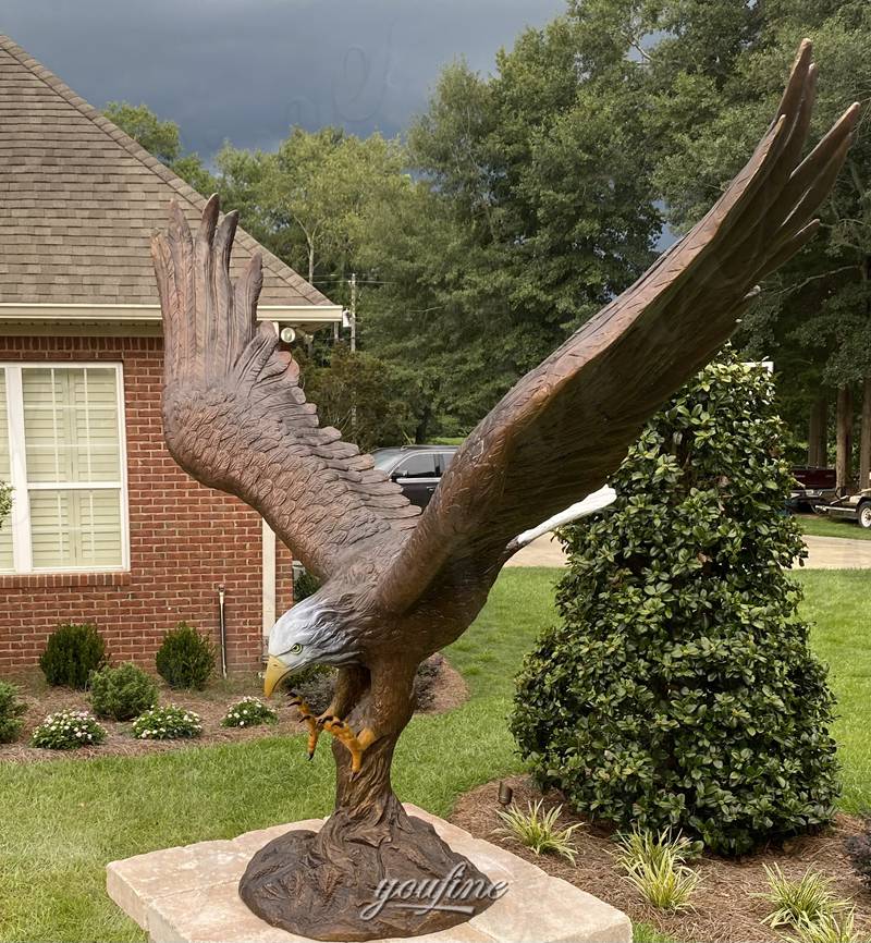 bronze bald eagle sculpture feedback