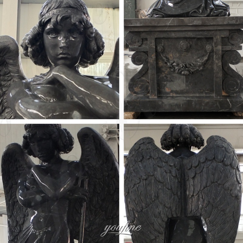 Resurrection Angel Displayed from Different Angles