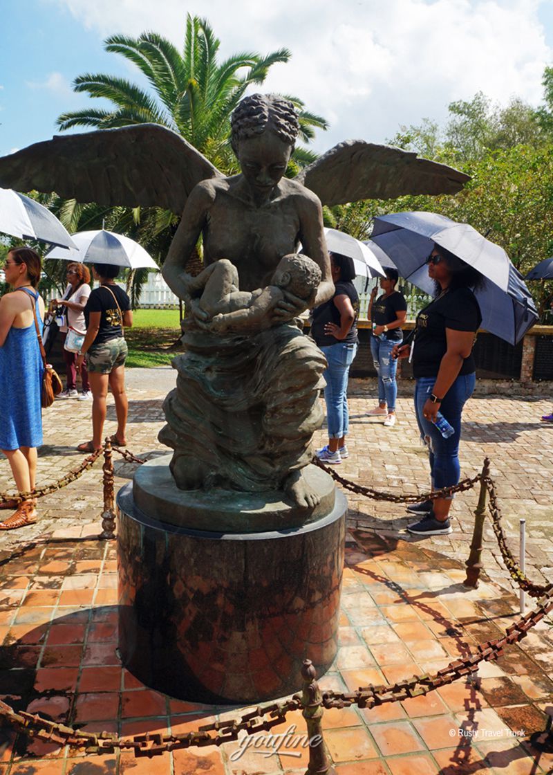 african american angel sculpture