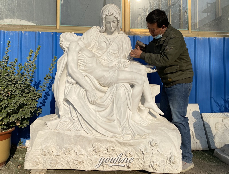 Pieta Carved by YouFine Artist