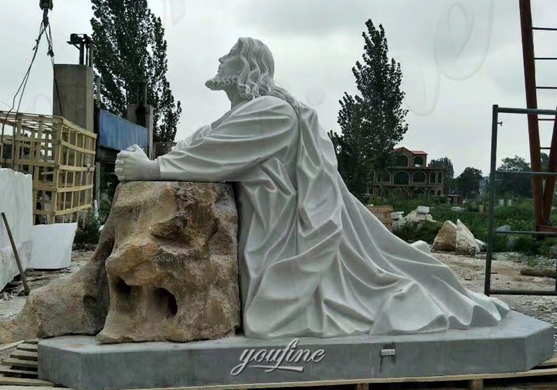 Jesus in Gethsemane Statue