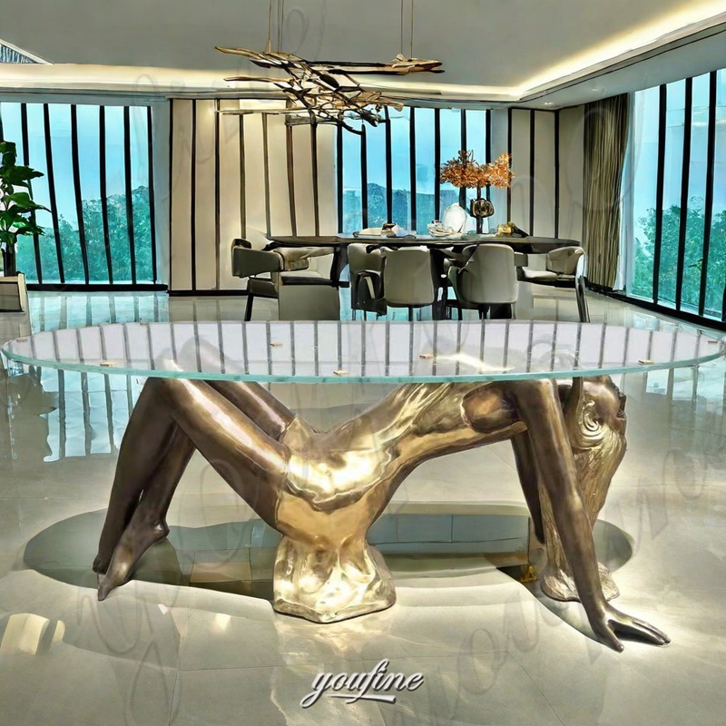 indoor female coffee table