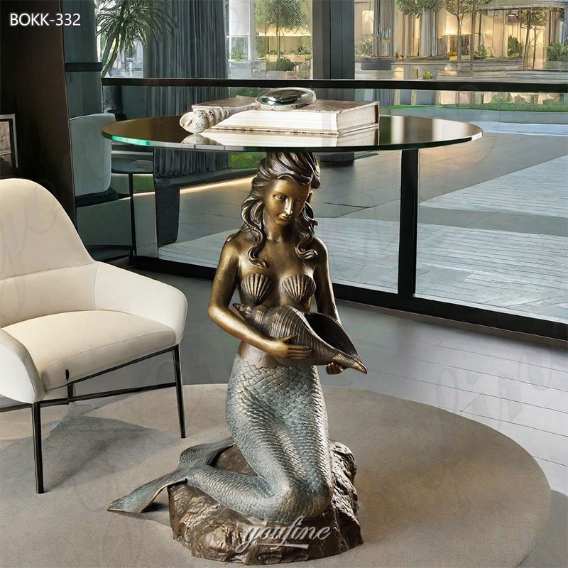 indoor mermaid coffee table