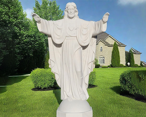 marble-Jesus-statue