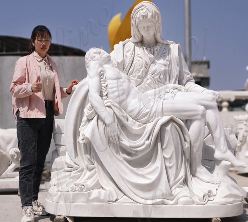 marble pieta