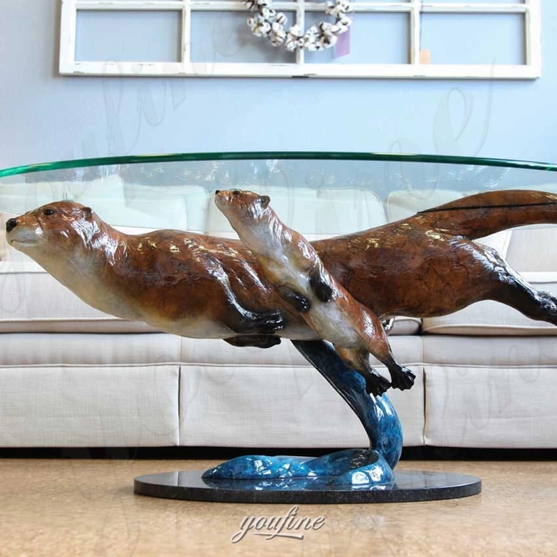 otter coffee table for home