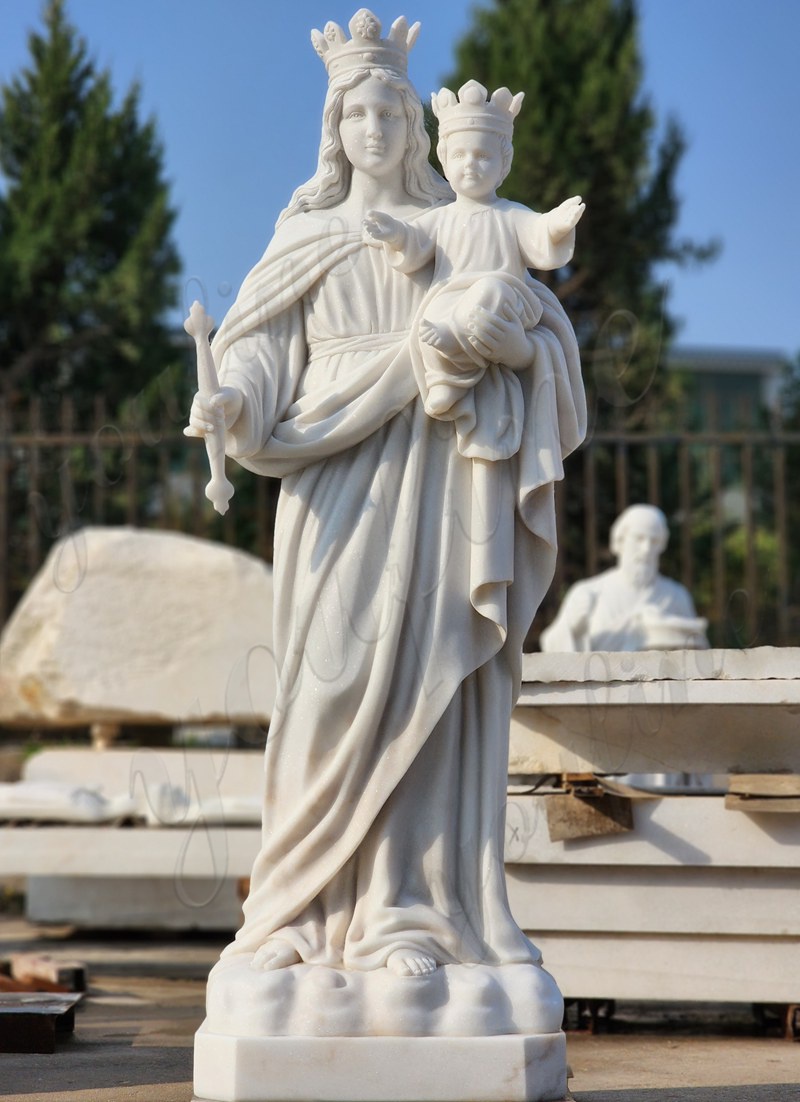 Our Lady of the Rosary statue