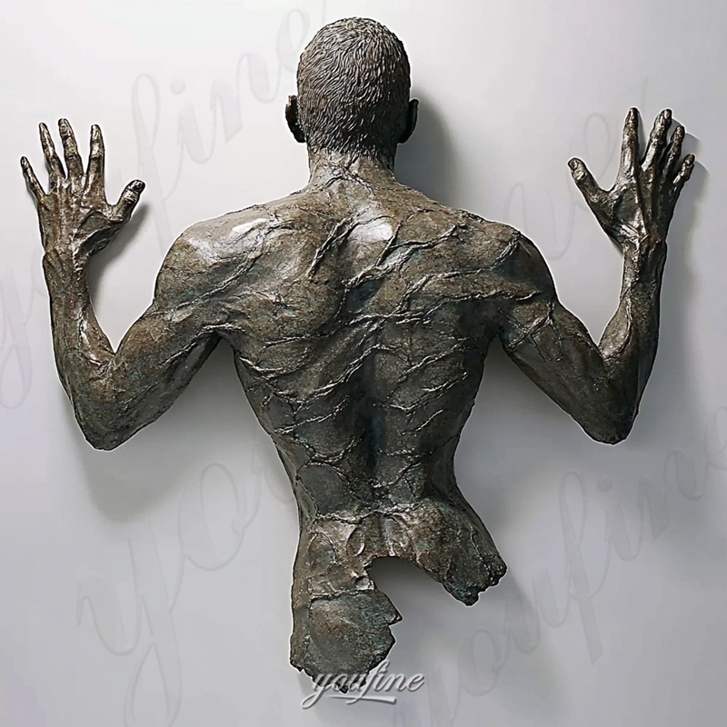 bronze wall art sculpture