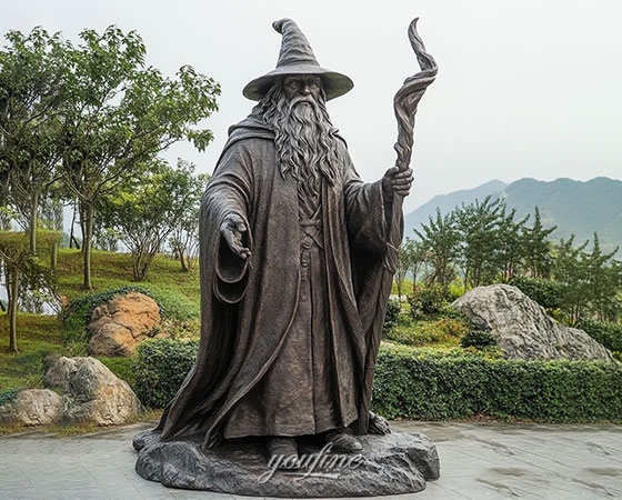 Custom Bronze Gandalf the Grey Statue - YouFine Sculpture