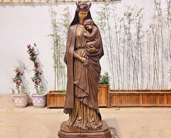 Mary Seat of Wisdom Statue (1)