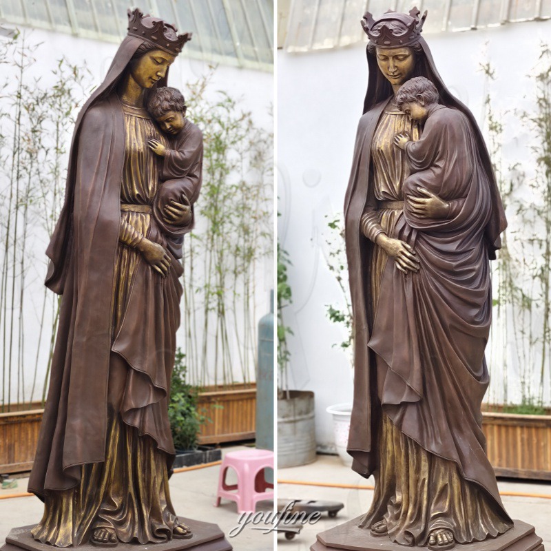 Mary Seat of Wisdom Statue