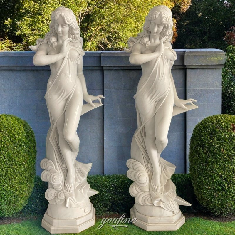 moon goddess garden statue