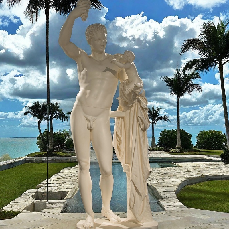 MarbleHermes Statue