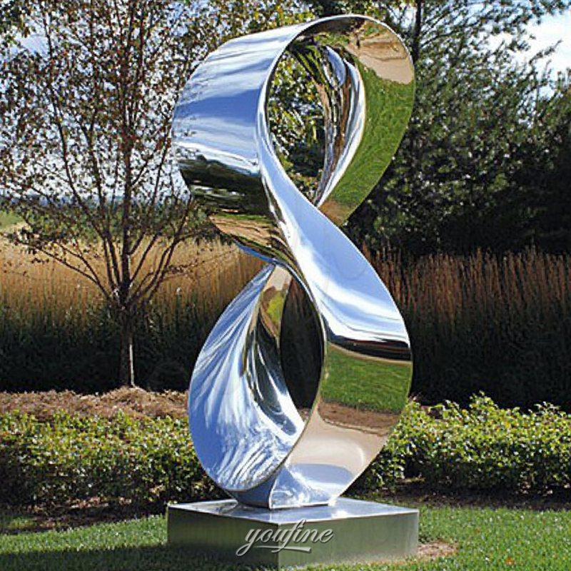 abstract metal garden sculptures