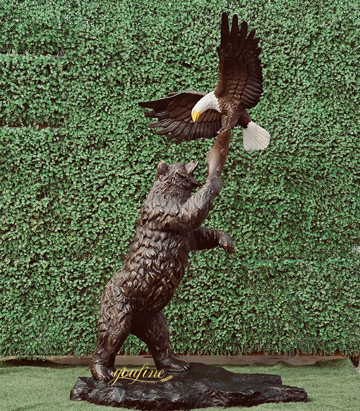 bronze-bear-and-eagle