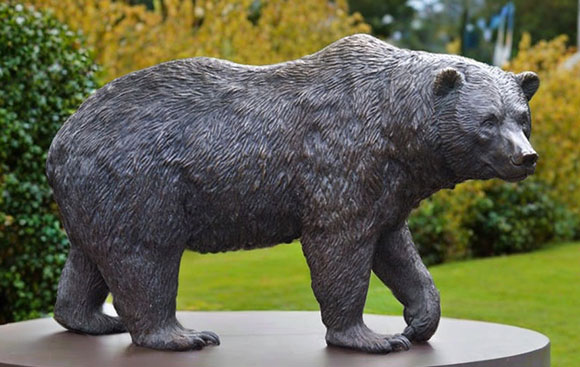 bronze-grizzly-bear-statue