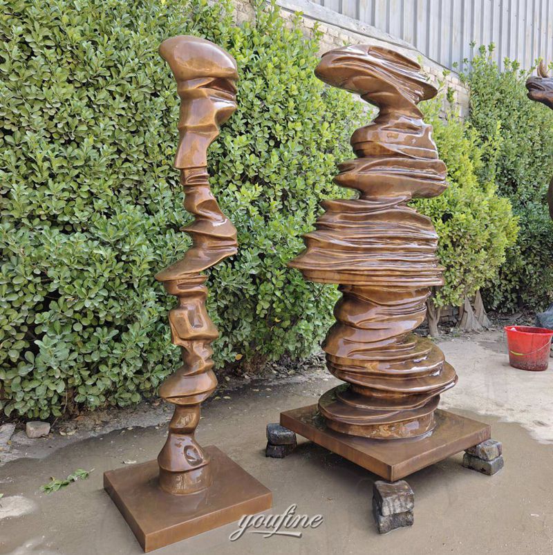 bronze Tony Cragg sculpture