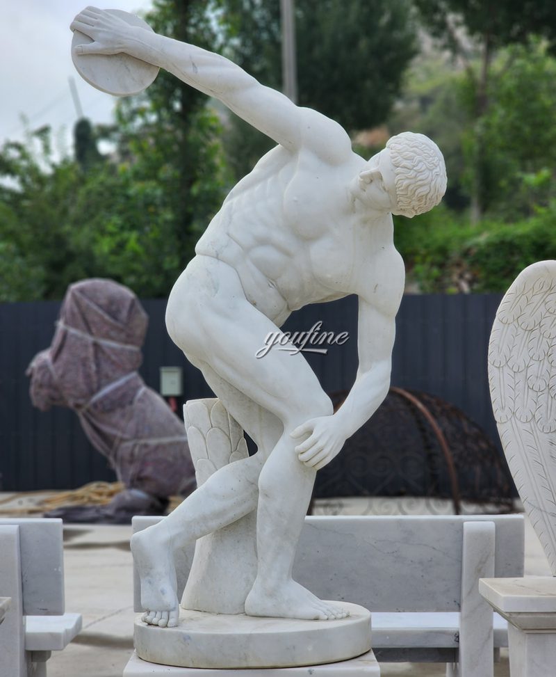 Discus Thrower sculpture