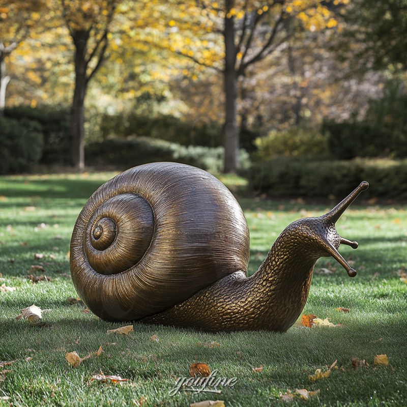 garden snail sculpture