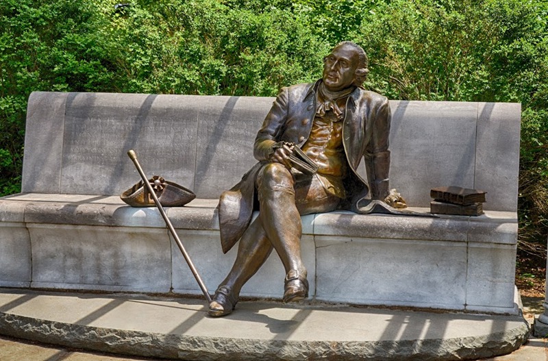 George Mason sculpture