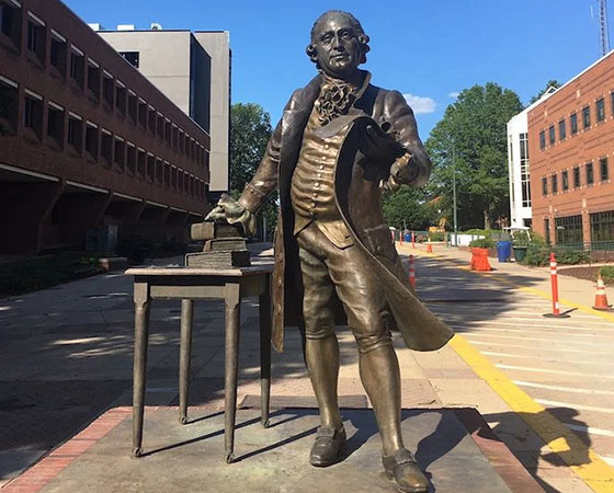 George Mason statue (2)