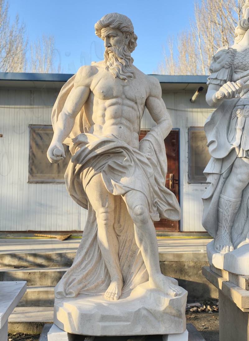 Marble Poseidon Sculpture