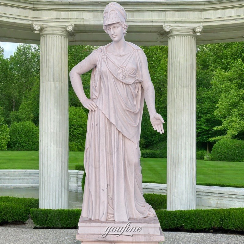 marble sculpture of athena