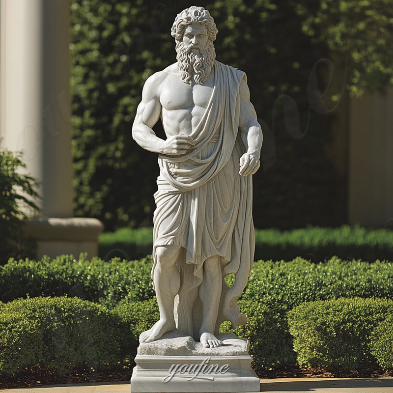 marble zeus statue